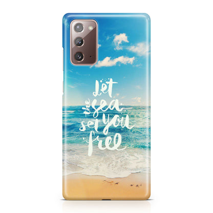 The Sea Set You Free Galaxy Note 20 Case