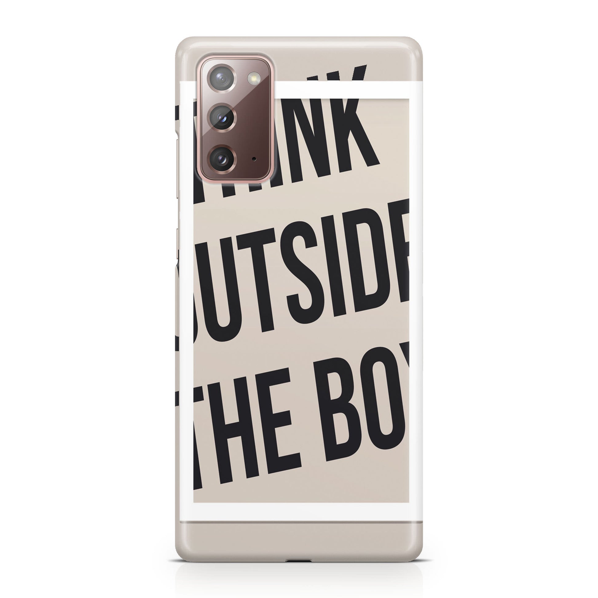 Think Outside The Box Galaxy Note 20 Case