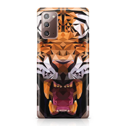 Tiger Polygon Galaxy Note 20 Case