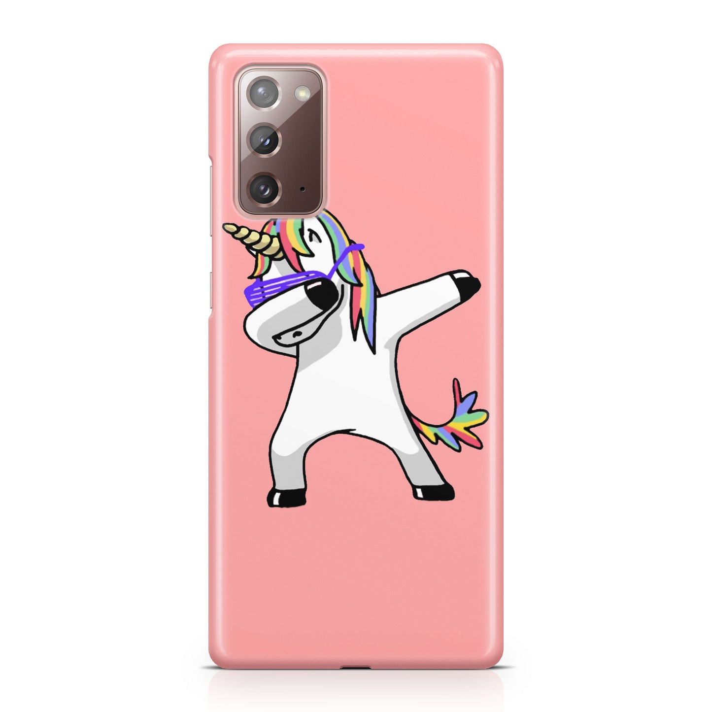 Unicorn Dabbing Pink Galaxy Note 20 Case