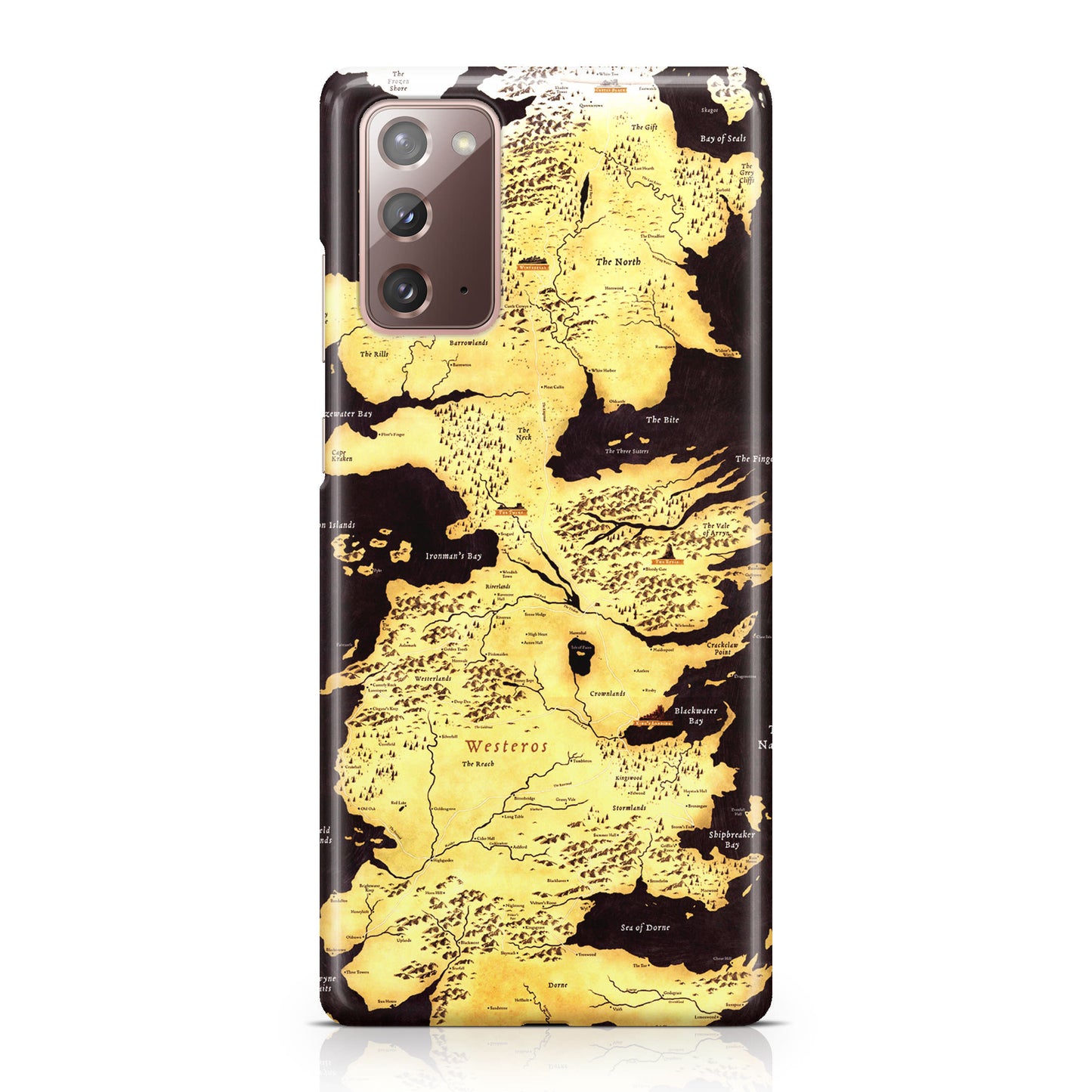 Westeros Map Galaxy Note 20 Case