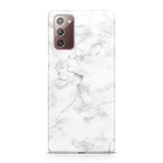 White Marble Galaxy Note 20 Case