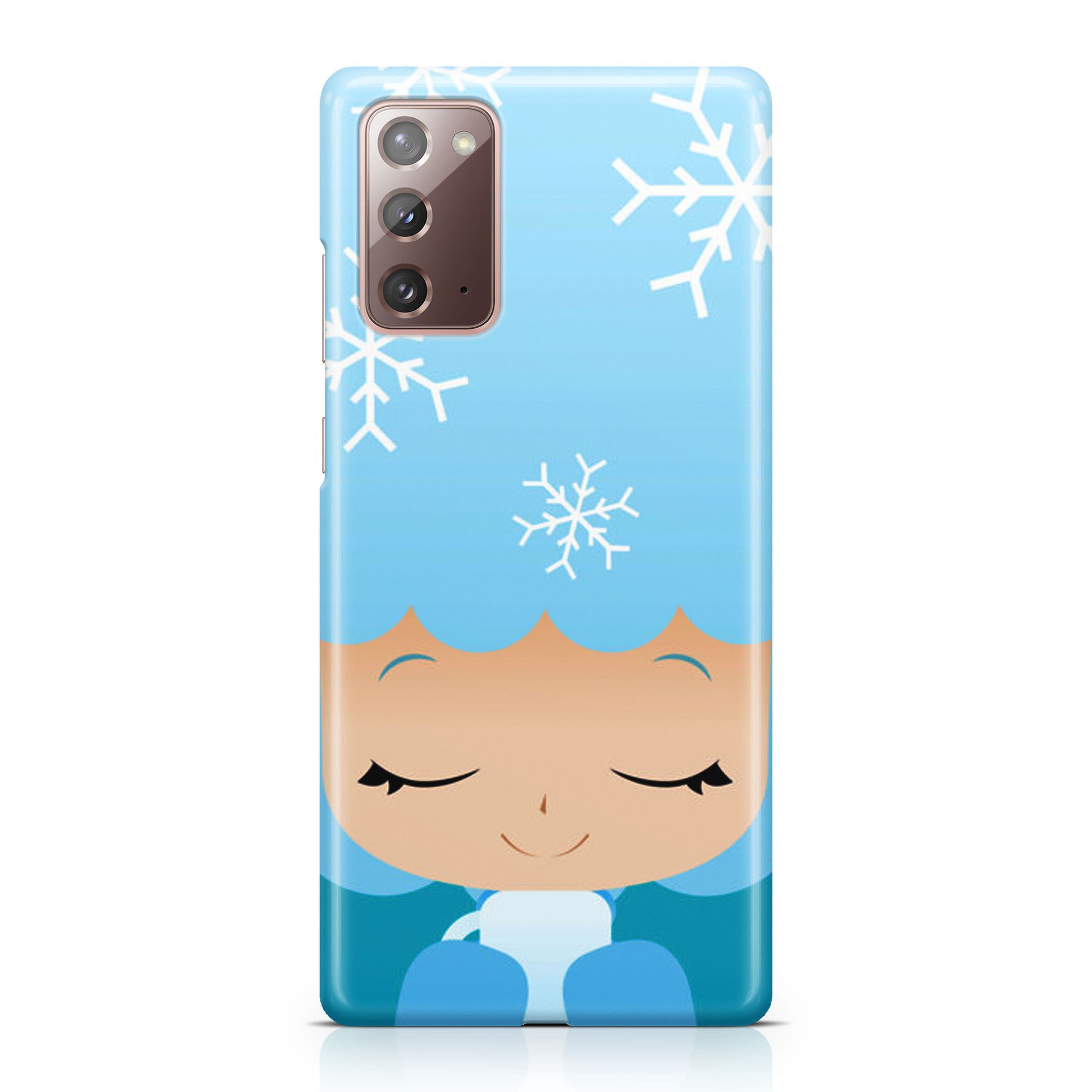 Winter Afro Girl Galaxy Note 20 Case