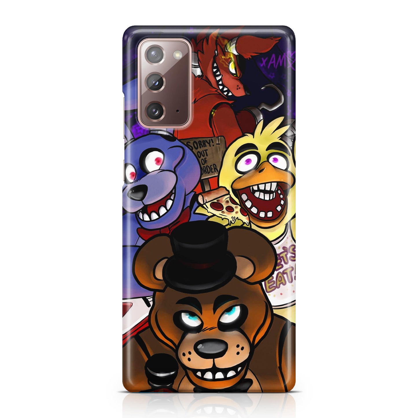 Five Nights at Freddy's Characters Galaxy Note 20 Case