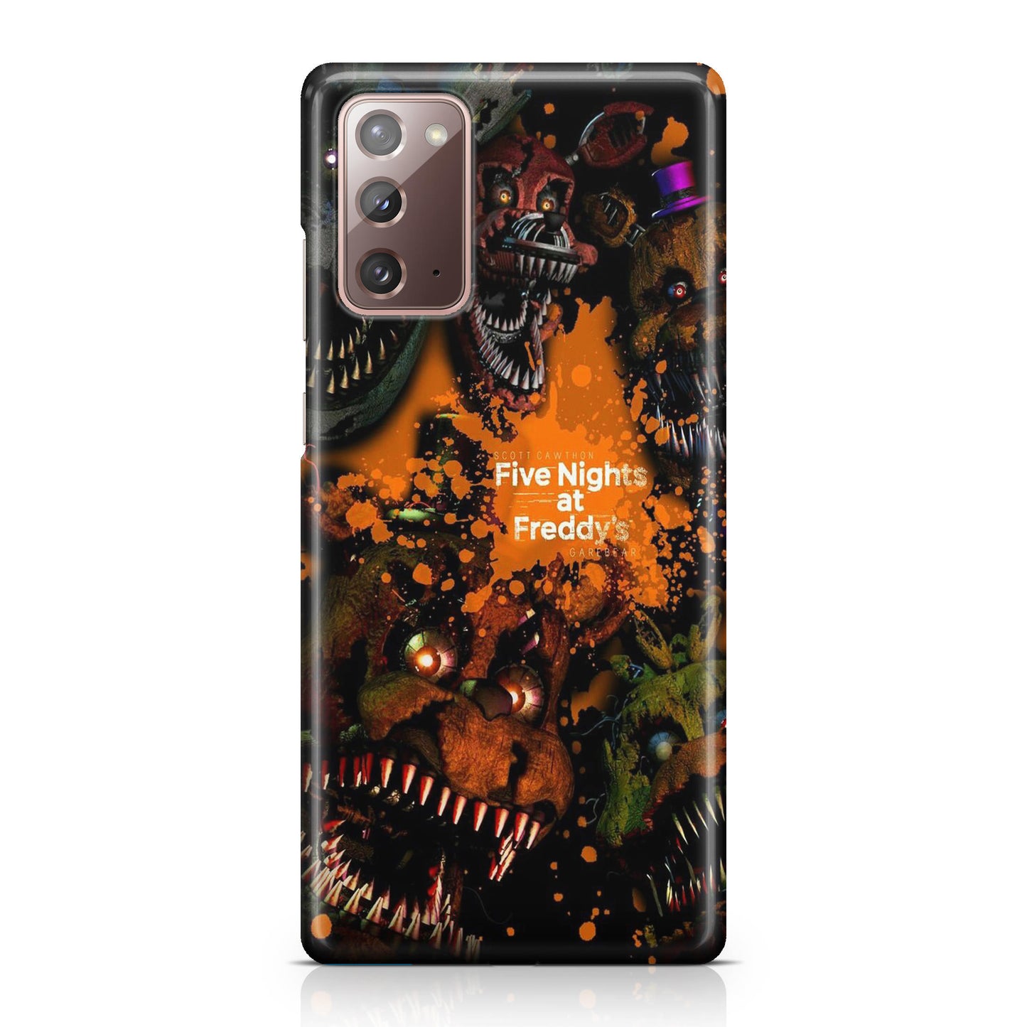 Five Nights at Freddy's Scary Galaxy Note 20 Case