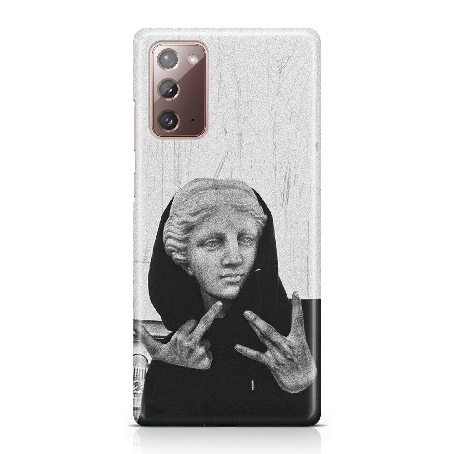 Greek Statue Wearing Hoodie Galaxy Note 20 Case