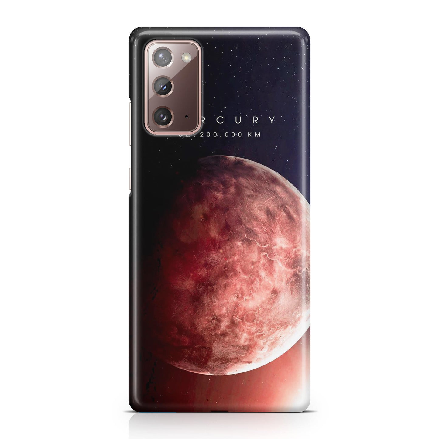 Planet Mercury Galaxy Note 20 Case