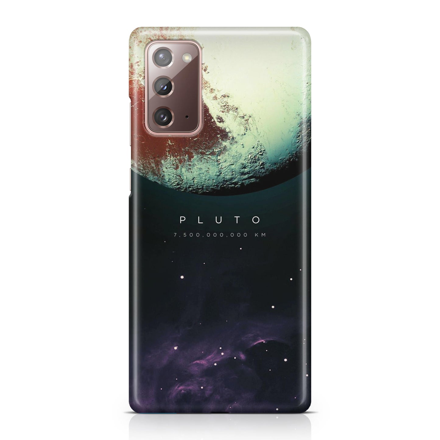 Planet Pluto Galaxy Note 20 Case