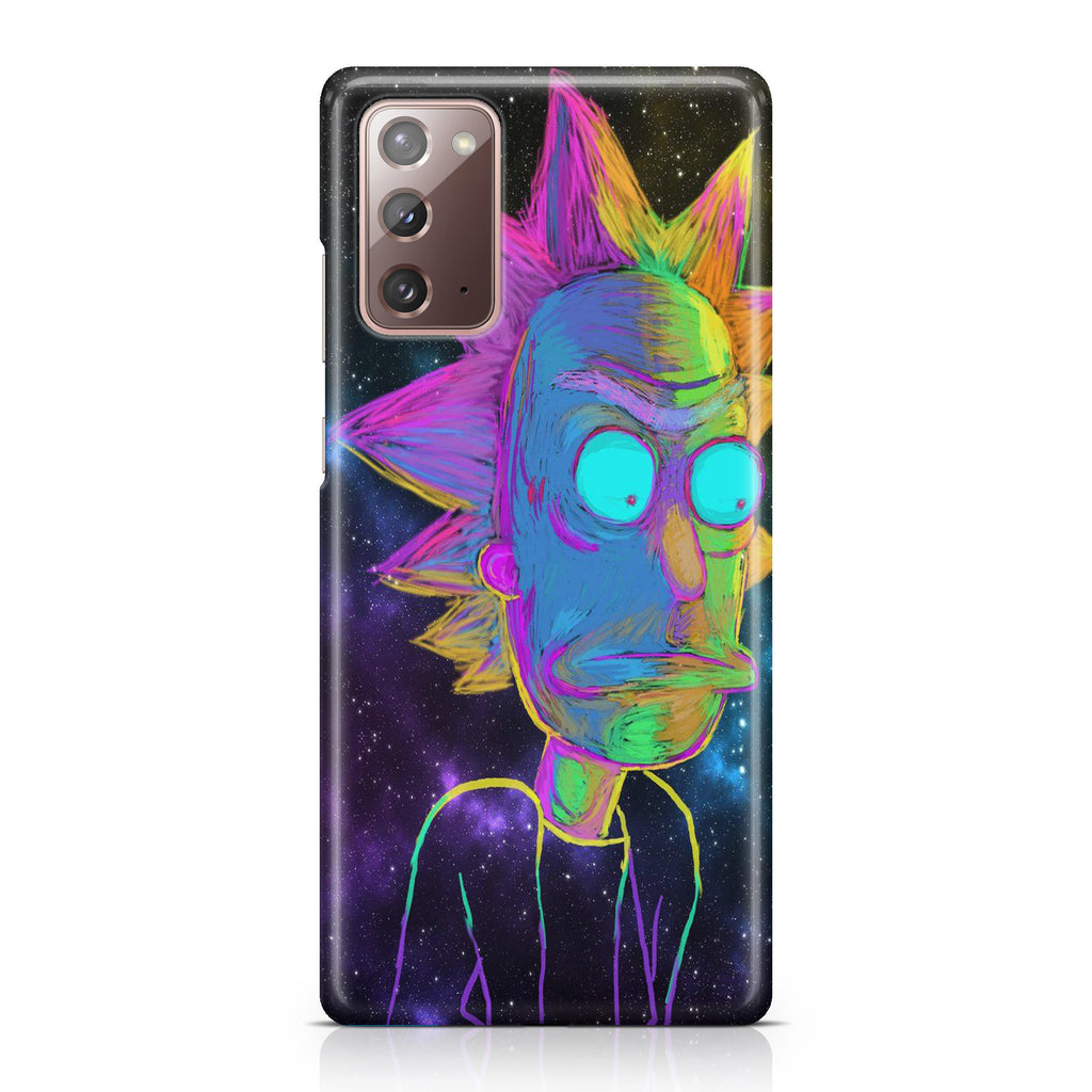 Rick Colorful Crayon Space Galaxy Note 20 Case