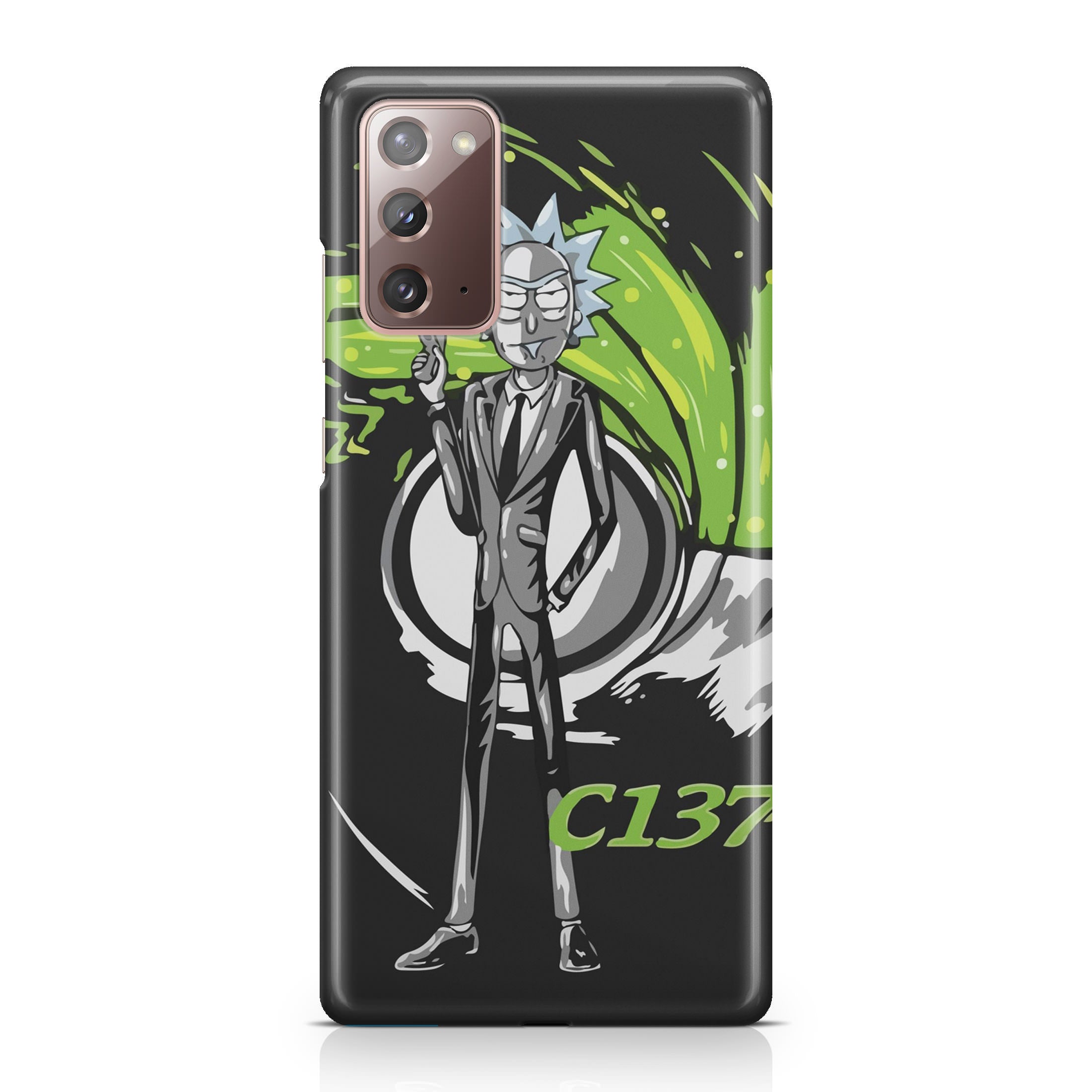 Rick Sanchez Agent C137 Galaxy Note 20 Case