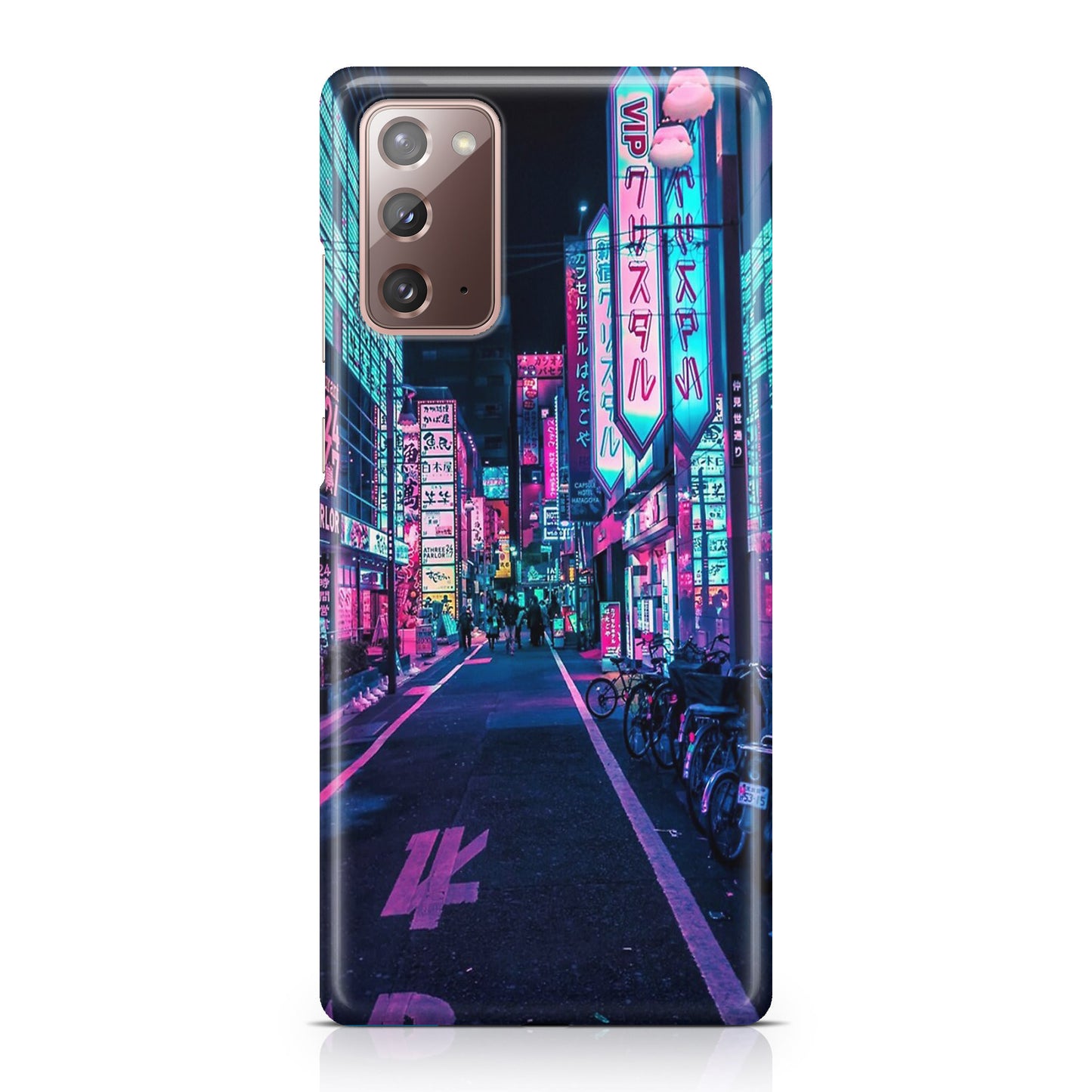 Tokyo Street Wonderful Neon Galaxy Note 20 Case