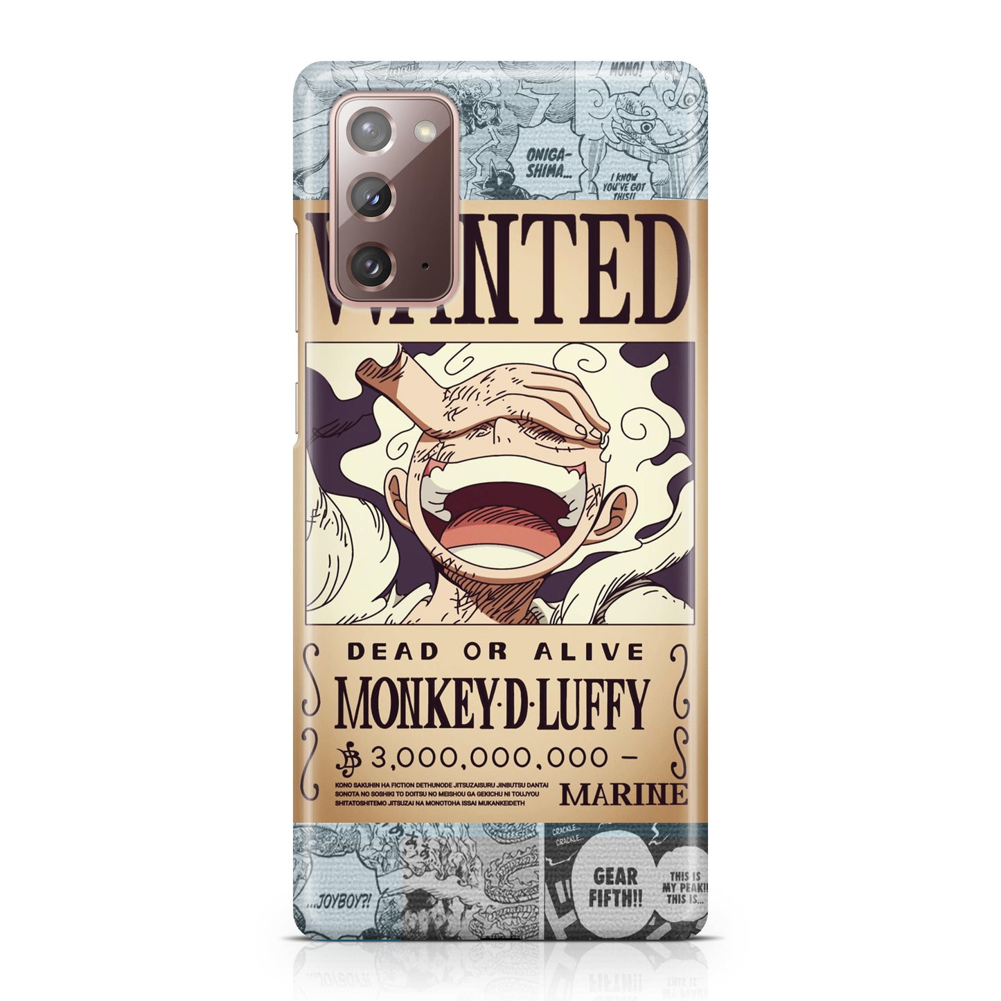 Gear 5 Wanted Poster Galaxy Note 20 Case