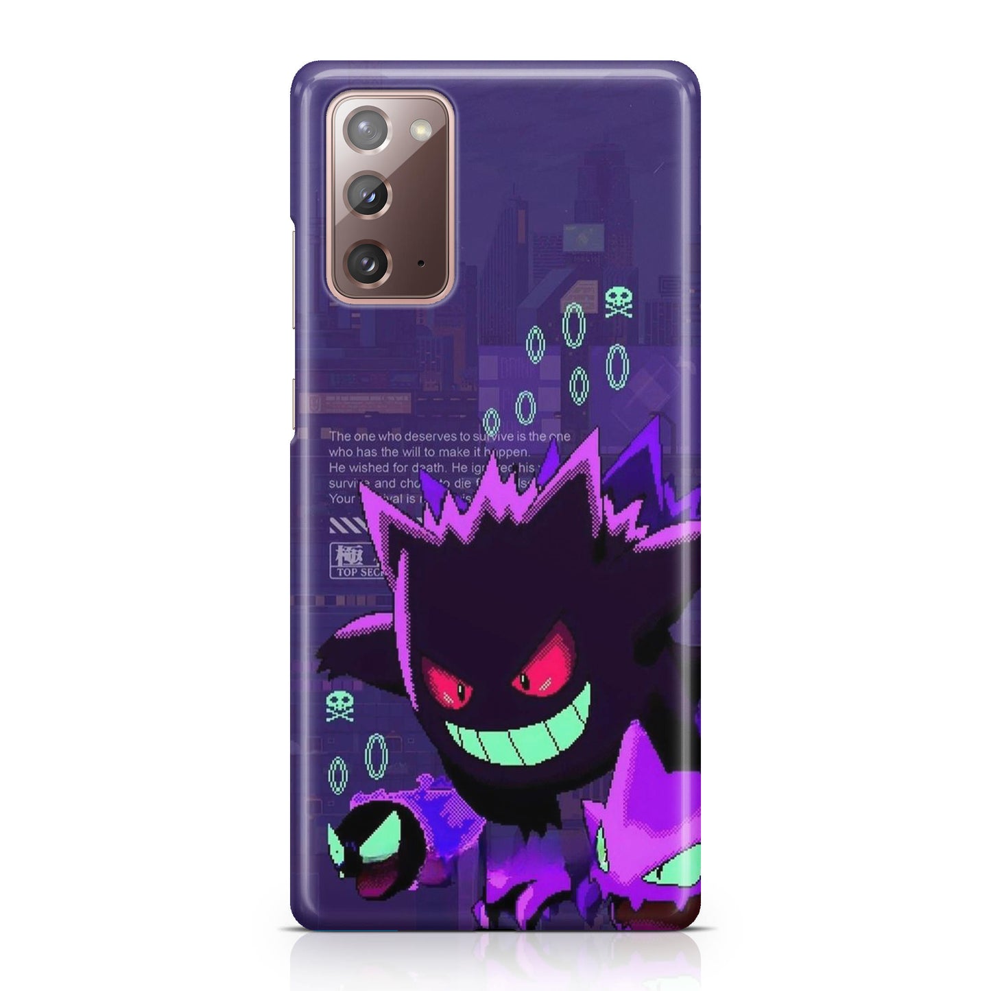 Gengar Pixel Art Galaxy Note 20 Case