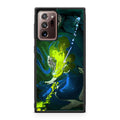 Abstract Green Blue Art Galaxy Note 20 Ultra Case