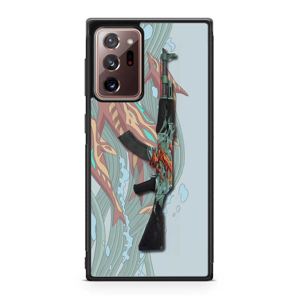 AK-47 Aquamarine Revenge Galaxy Note 20 Ultra Case