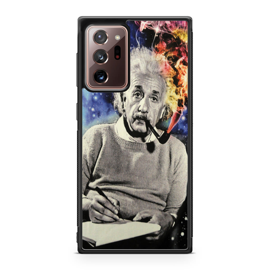 Albert Einstein Smoking Galaxy Note 20 Ultra Case