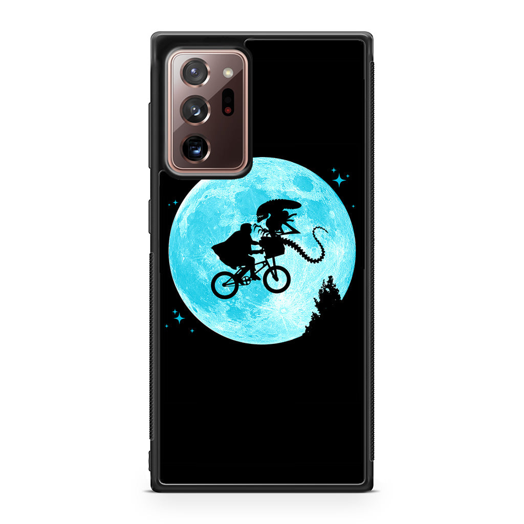 Alien Bike to the Moon Galaxy Note 20 Ultra Case