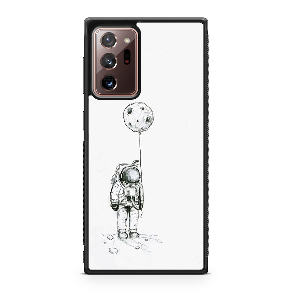 Astronaut Moon Balloon Galaxy Note 20 Ultra Case