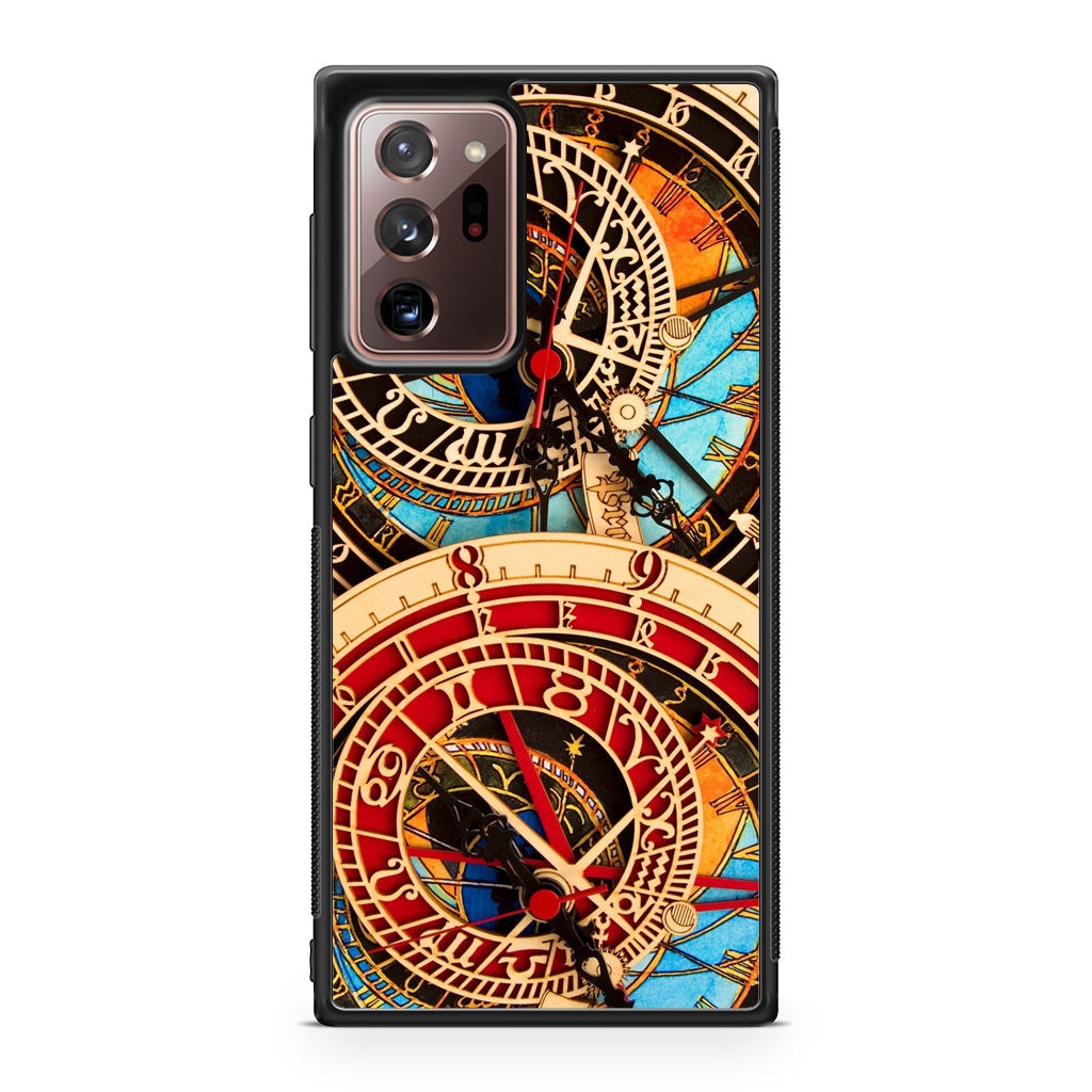 Astronomical Clock Galaxy Note 20 Ultra Case