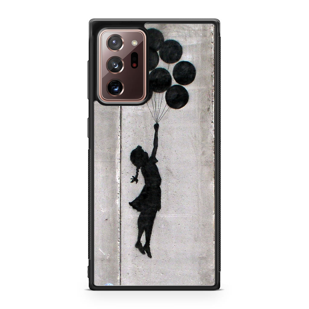 Banksy Girl With Balloons Galaxy Note 20 Ultra Case