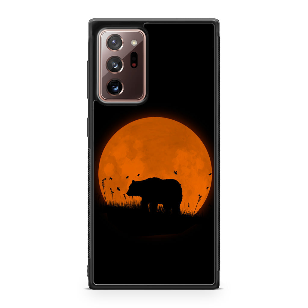 Bear Silhouette Galaxy Note 20 Ultra Case