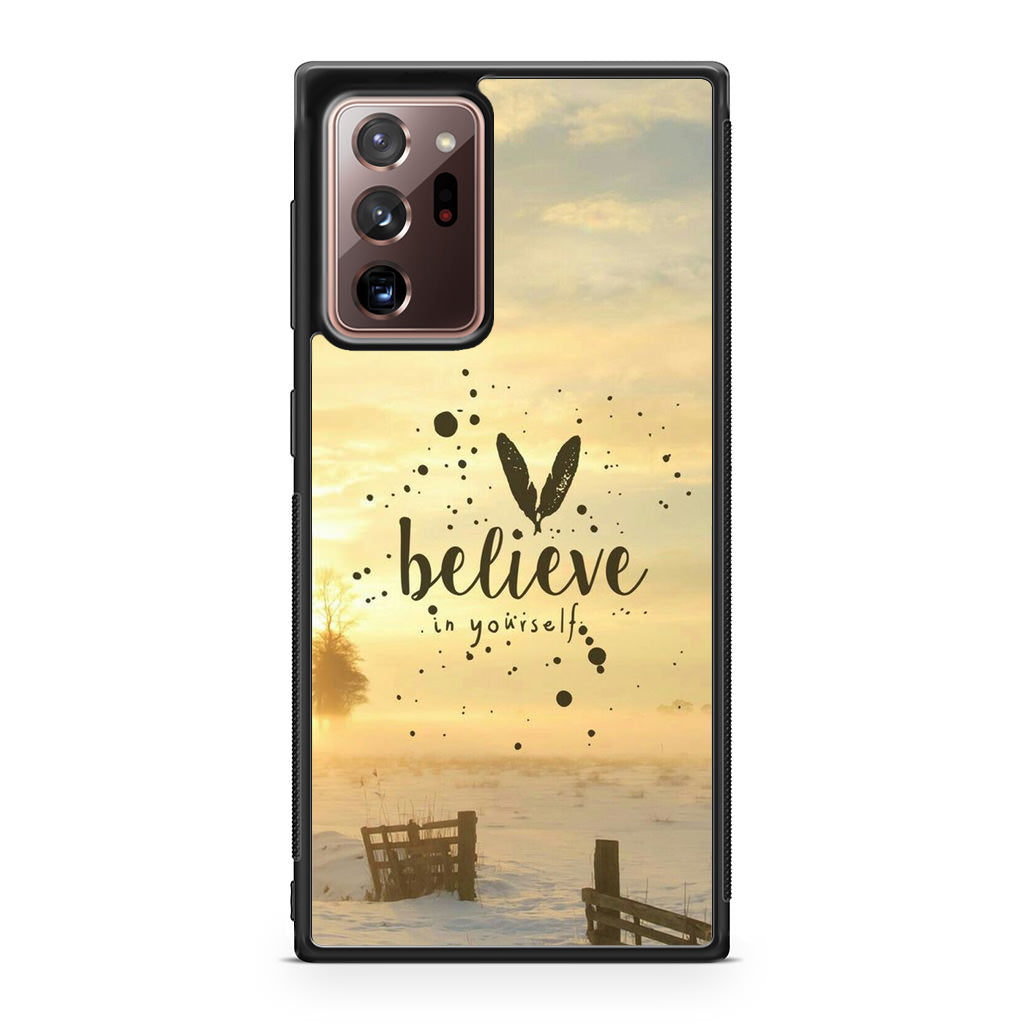 Believe in Yourself Galaxy Note 20 Ultra Case