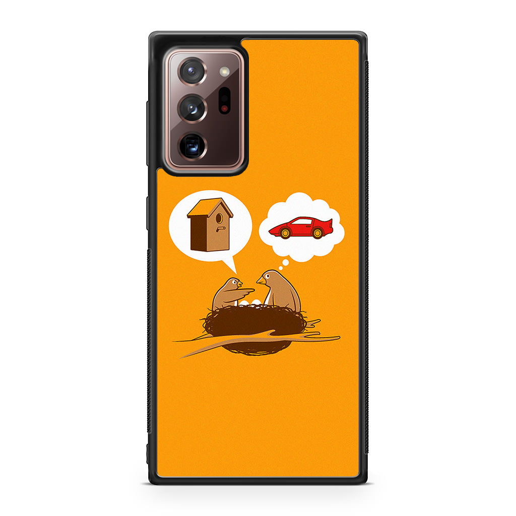 Bird Life Priorities Galaxy Note 20 Ultra Case