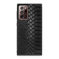 Black Snake Skin Texture Galaxy Note 20 Ultra Case