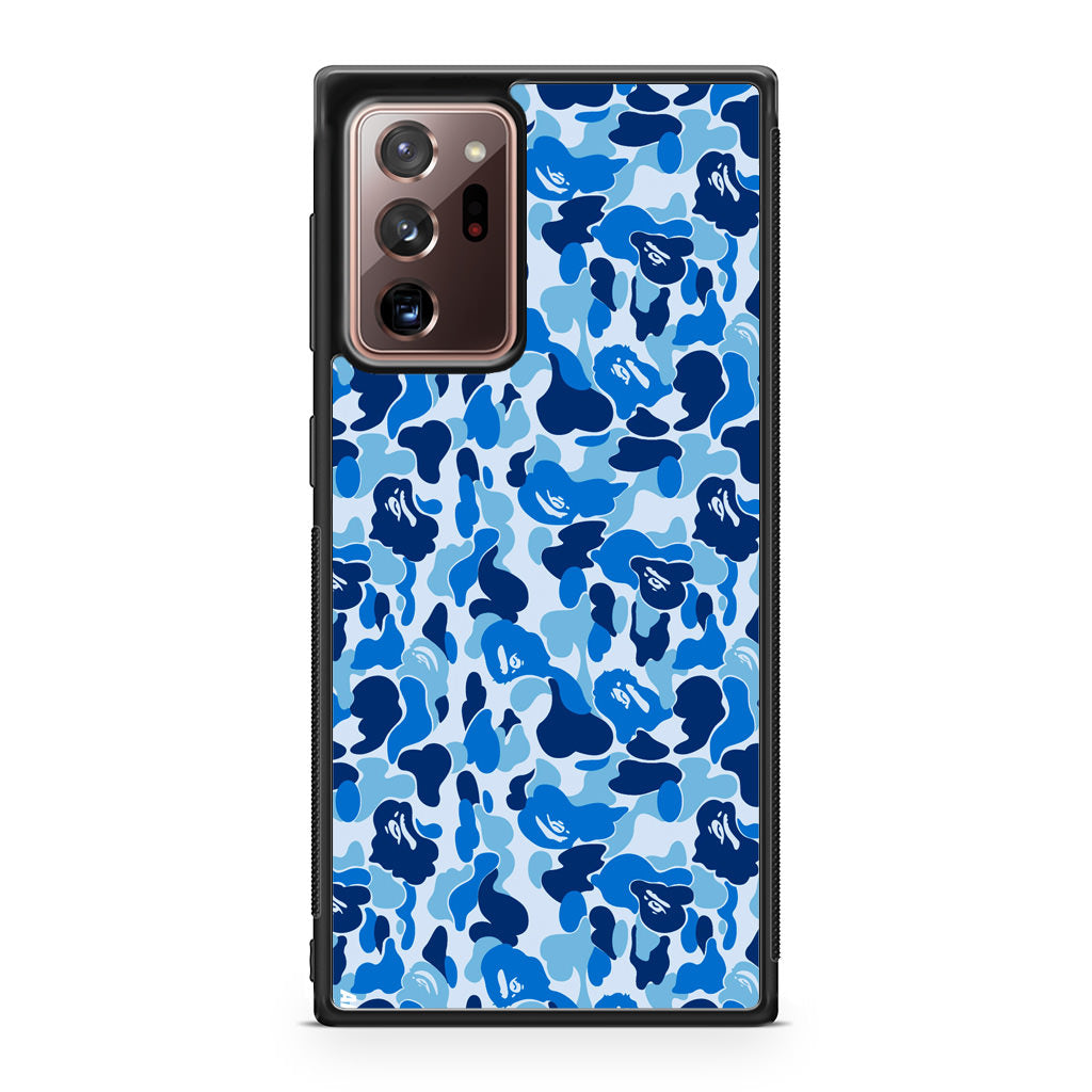 Blue Camo Galaxy Note 20 Ultra Case