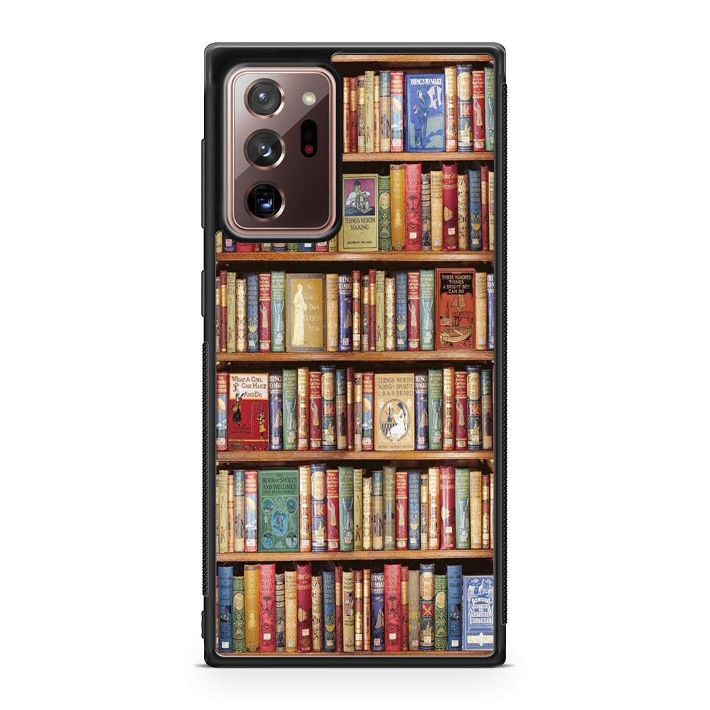 Bookshelf Library Galaxy Note 20 Ultra Case