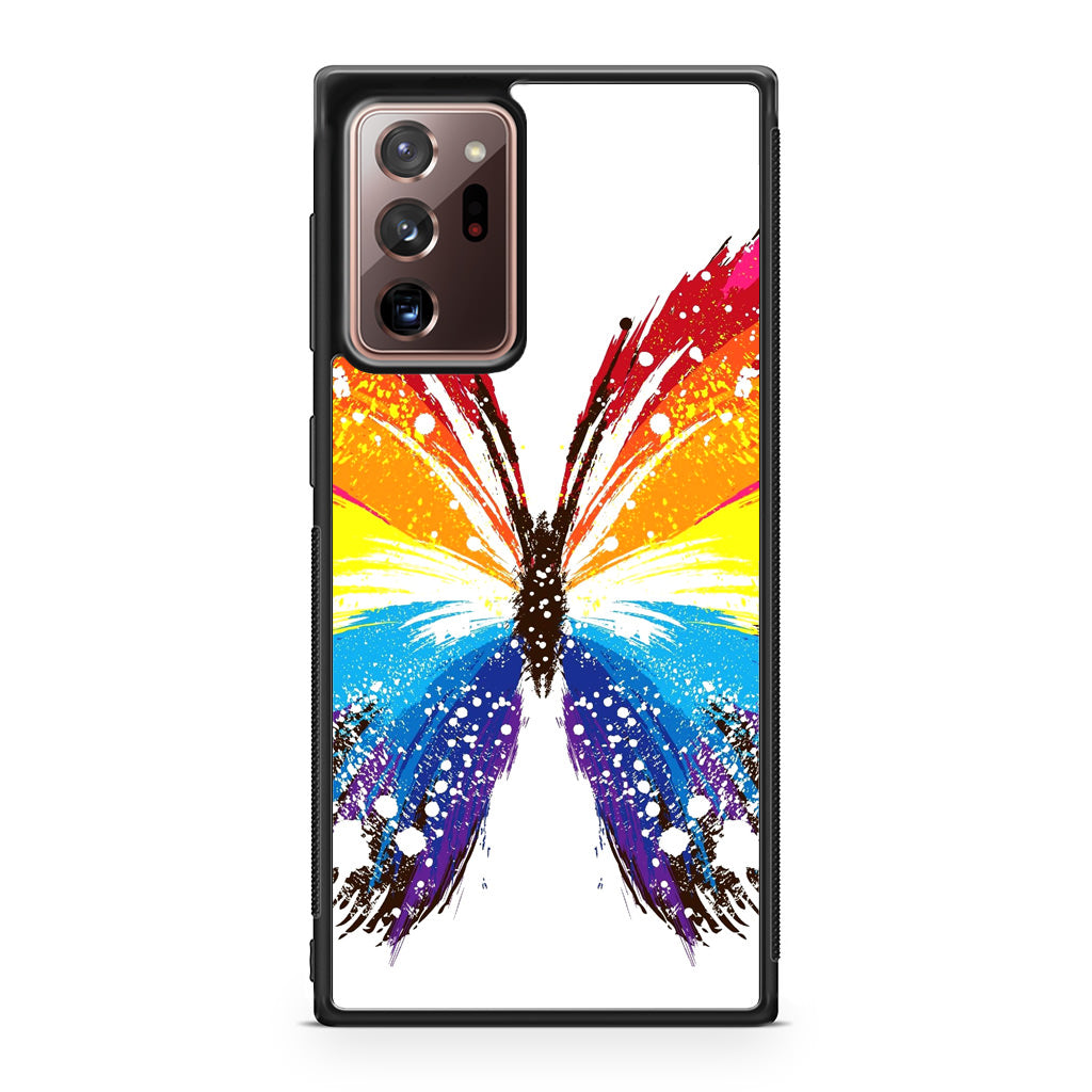 Butterfly Abstract Colorful Galaxy Note 20 Ultra Case