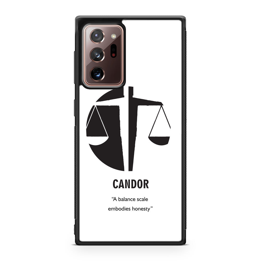 Candor Divergent Faction Galaxy Note 20 Ultra Case