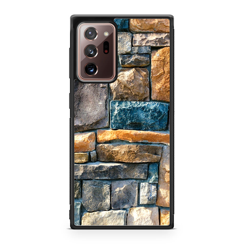 Colored Stone Piles Galaxy Note 20 Ultra Case