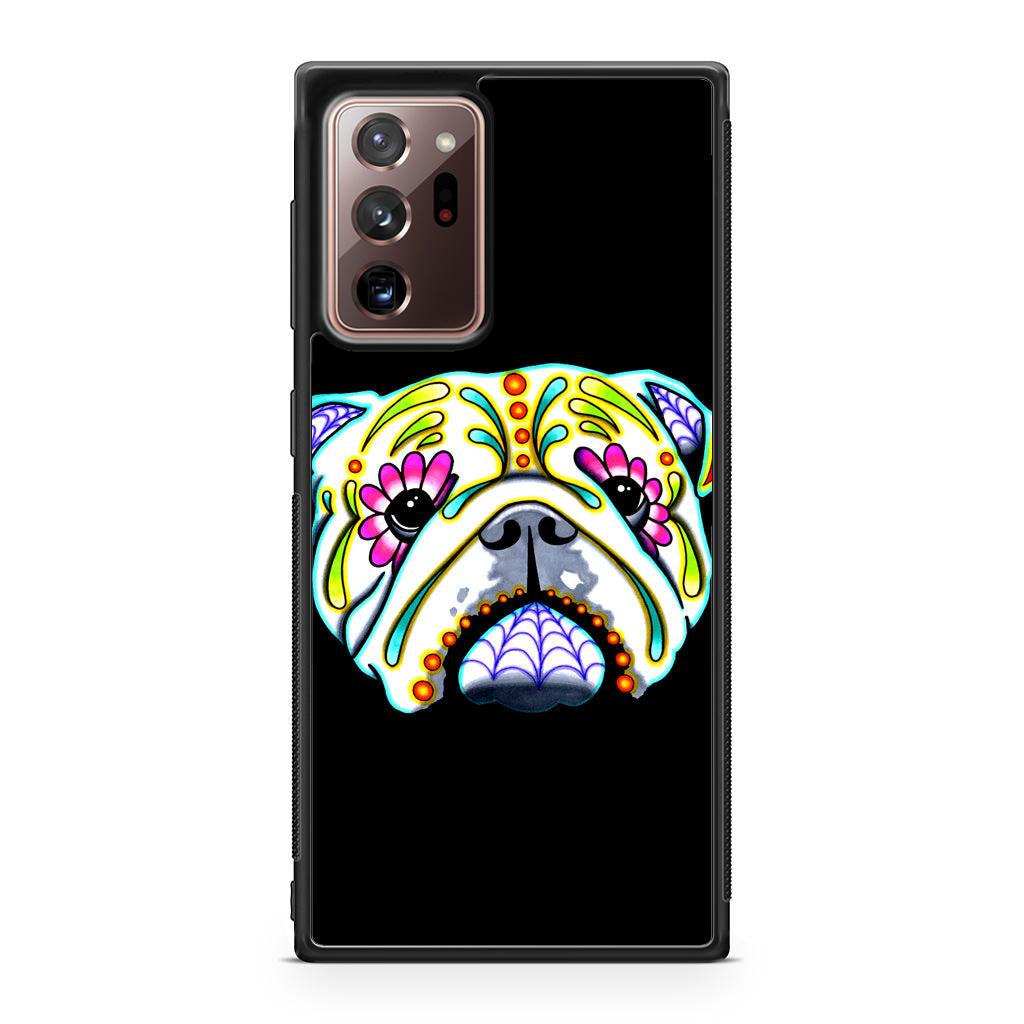 Colorful Bulldog Art Galaxy Note 20 Ultra Case