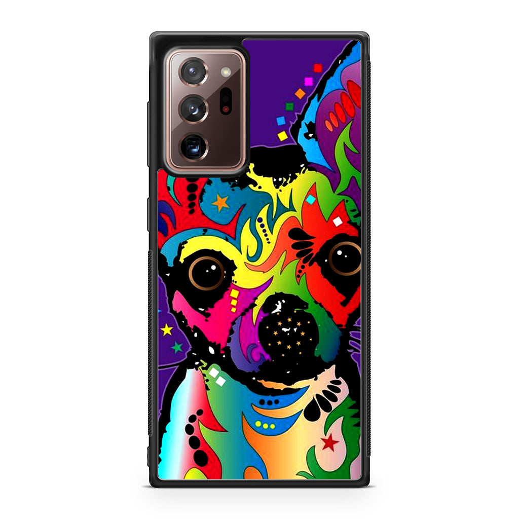 Colorful Chihuahua Galaxy Note 20 Ultra Case