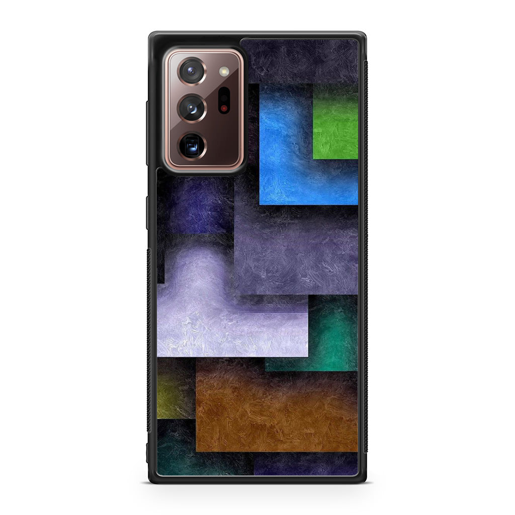 Colorful Rectangel Art Galaxy Note 20 Ultra Case