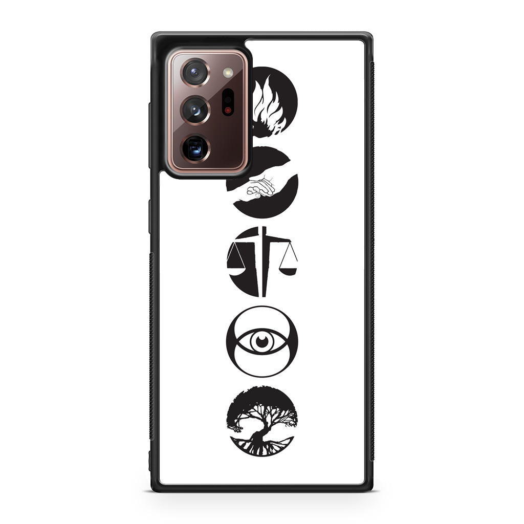 Divergent Factions Galaxy Note 20 Ultra Case