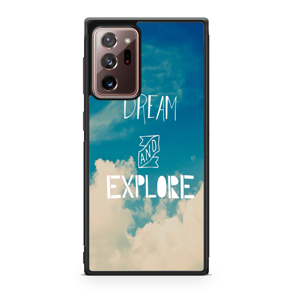 Dream and Explore Galaxy Note 20 Ultra Case