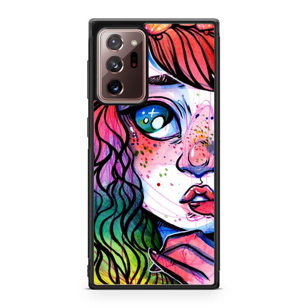 Eyes And Braids Galaxy Note 20 Ultra Case