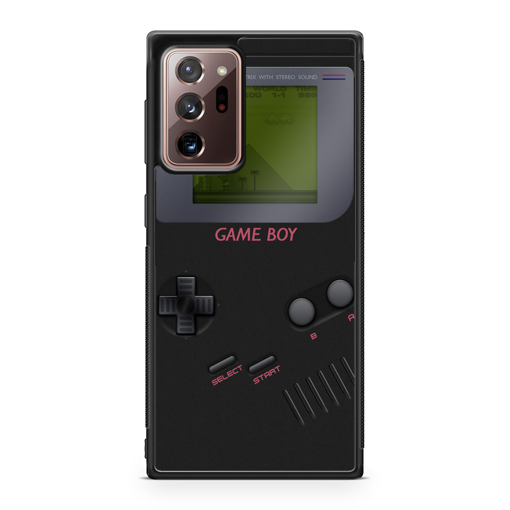 Game Boy Black Model Galaxy Note 20 Ultra Case