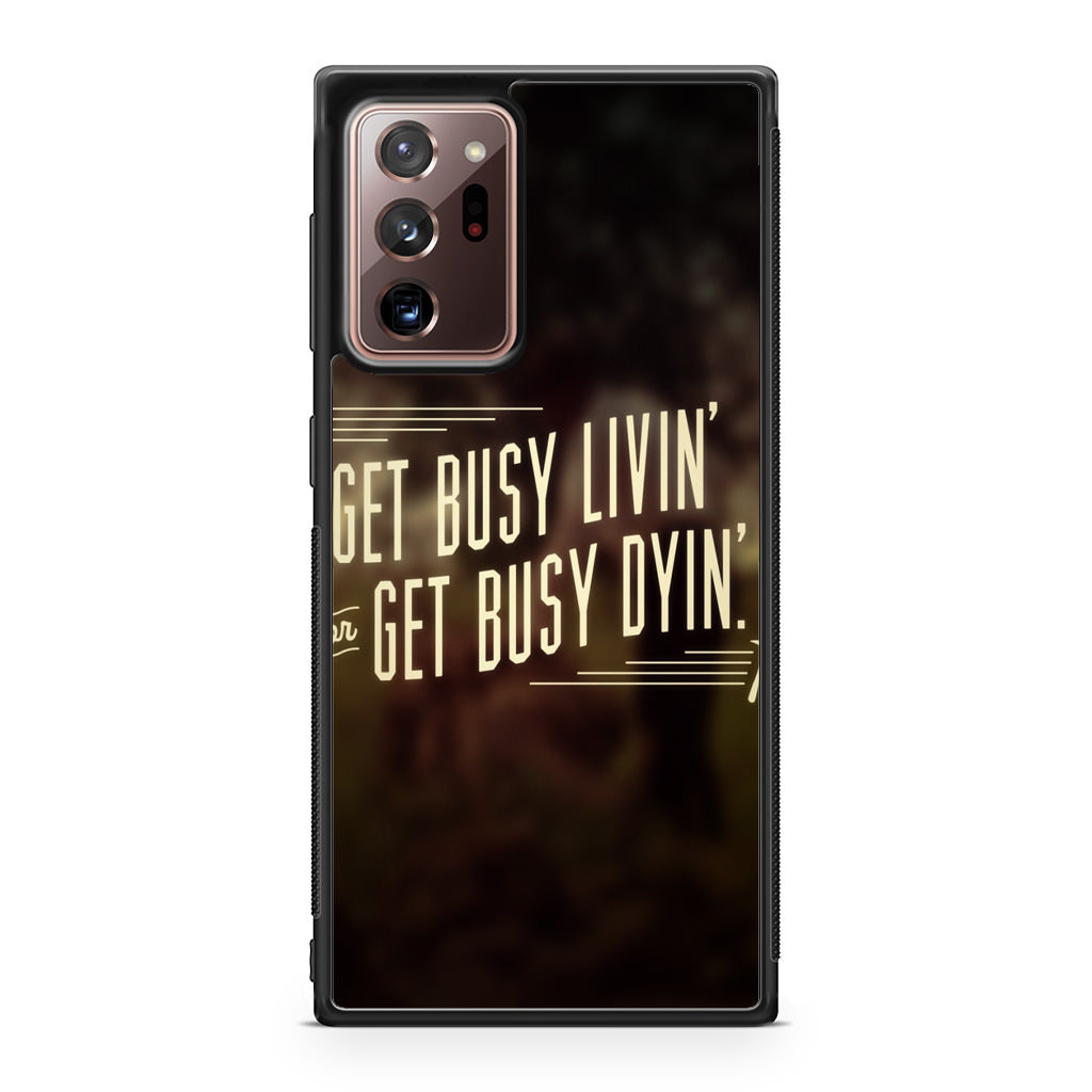 Get Living or Get Dying Galaxy Note 20 Ultra Case