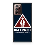 Girlfriend Not Found Error Galaxy Note 20 Ultra Case