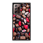 I Love Choco Pattern Galaxy Note 20 Ultra Case