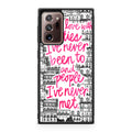 John Green Quotes I'm in Love With Cities Galaxy Note 20 Ultra Case