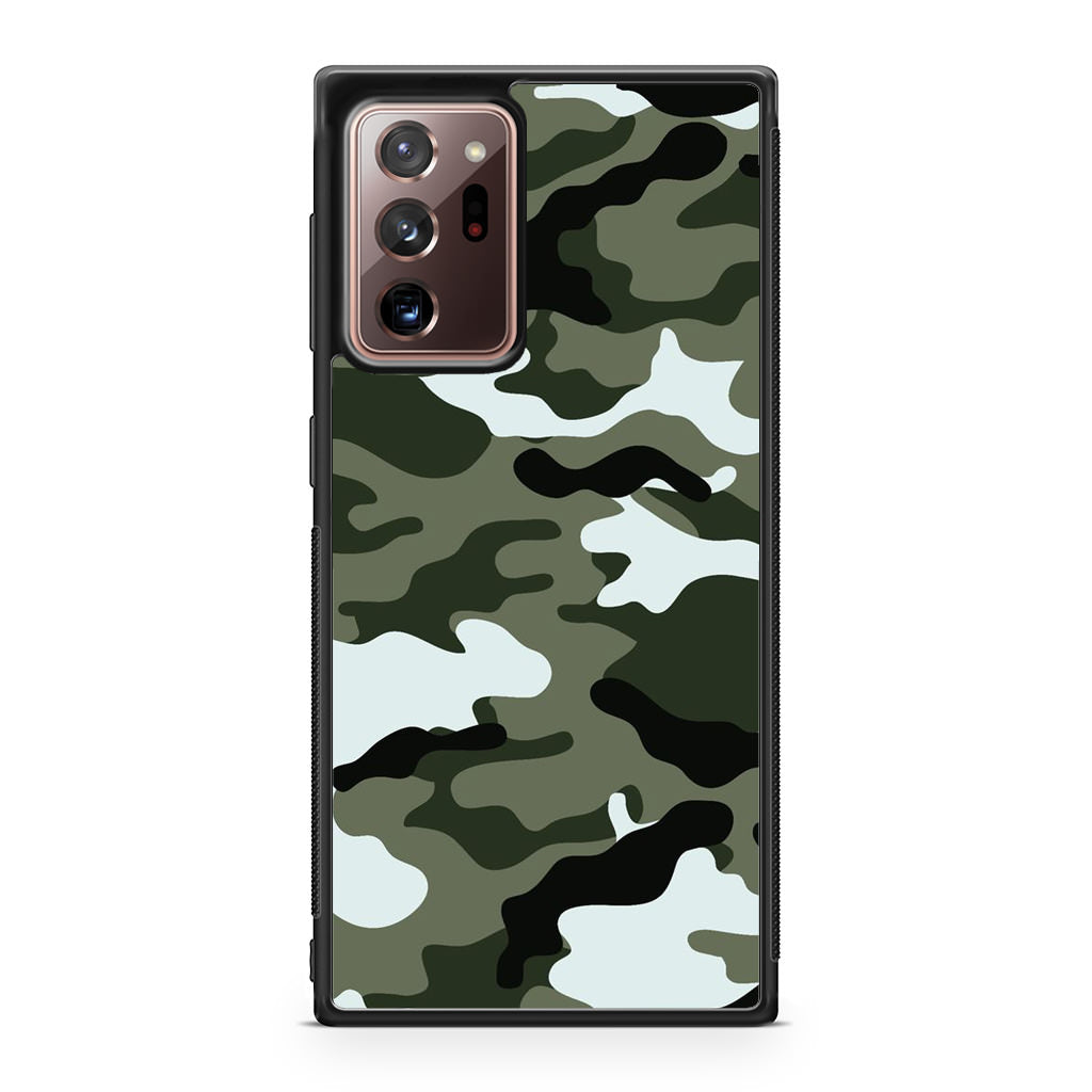 Military Green Camo Galaxy Note 20 Ultra Case