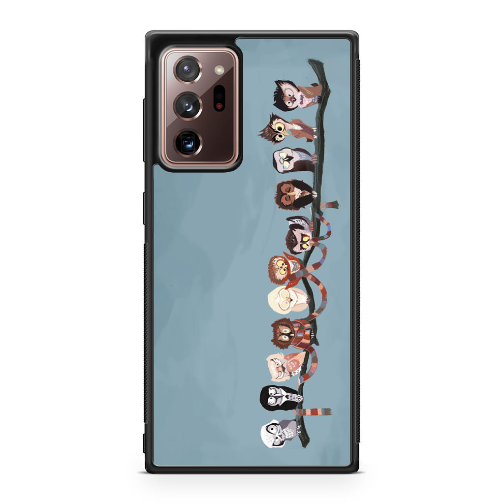 Owls on The Branch Galaxy Note 20 Ultra Case