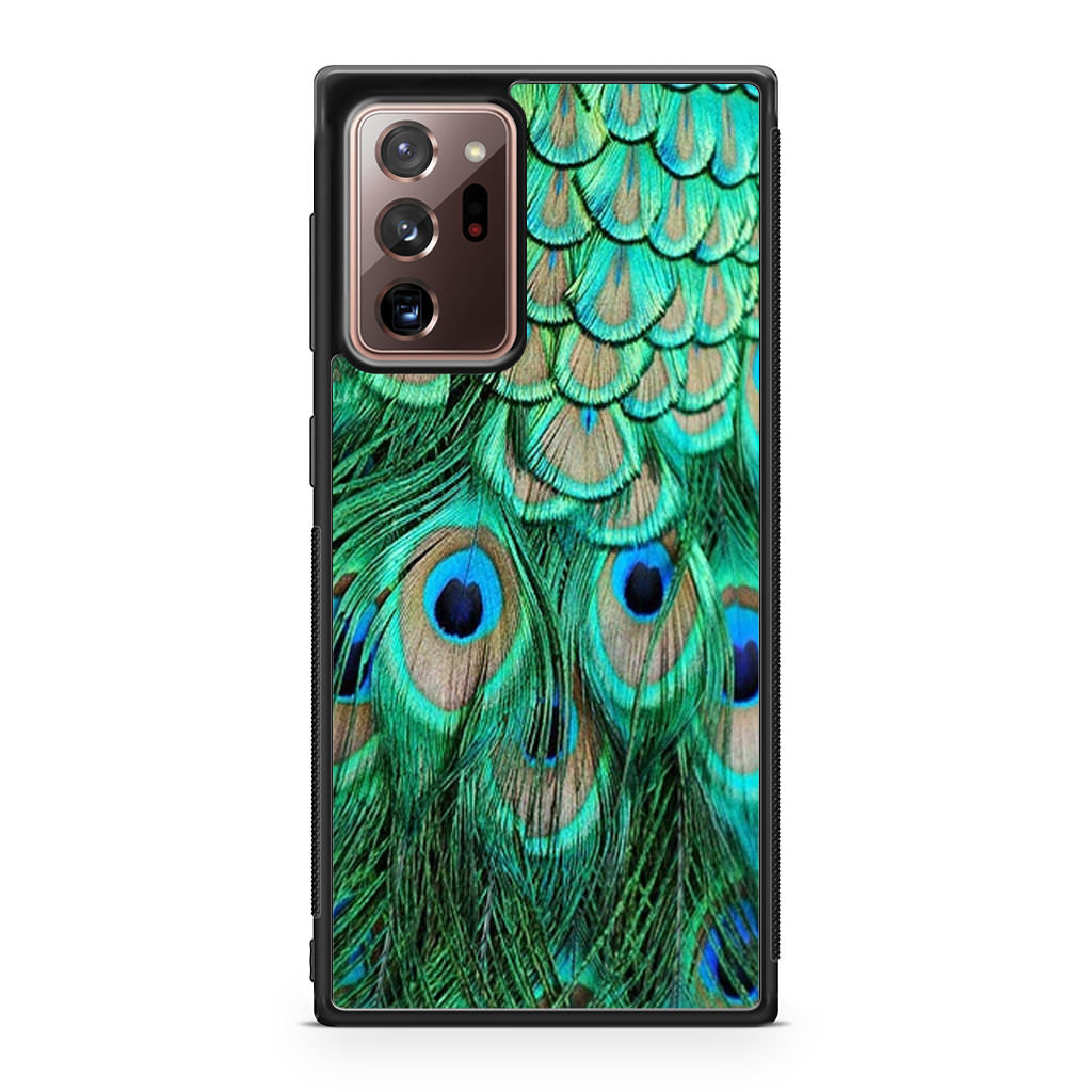 Peacock Feather Galaxy Note 20 Ultra Case