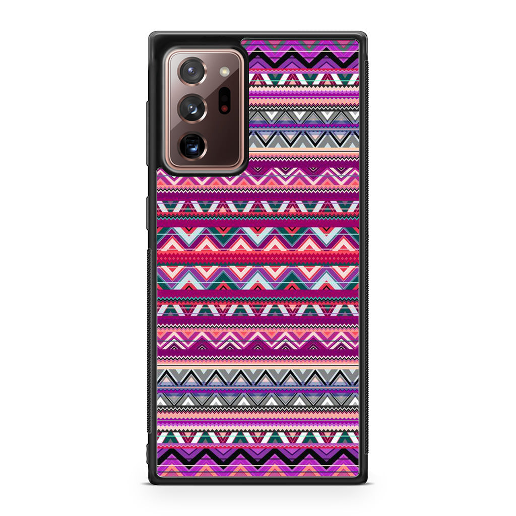 Purple Aztec Art Galaxy Note 20 Ultra Case