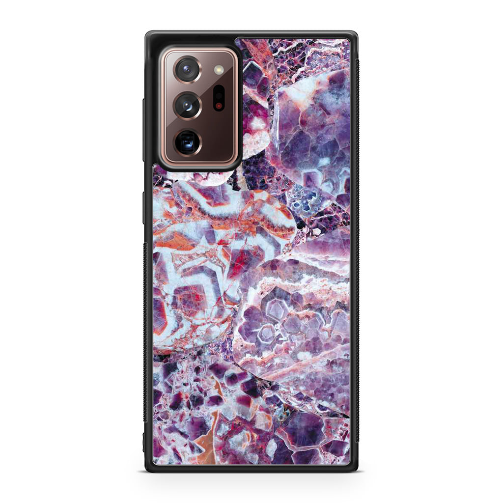 Purple Marble Galaxy Note 20 Ultra Case