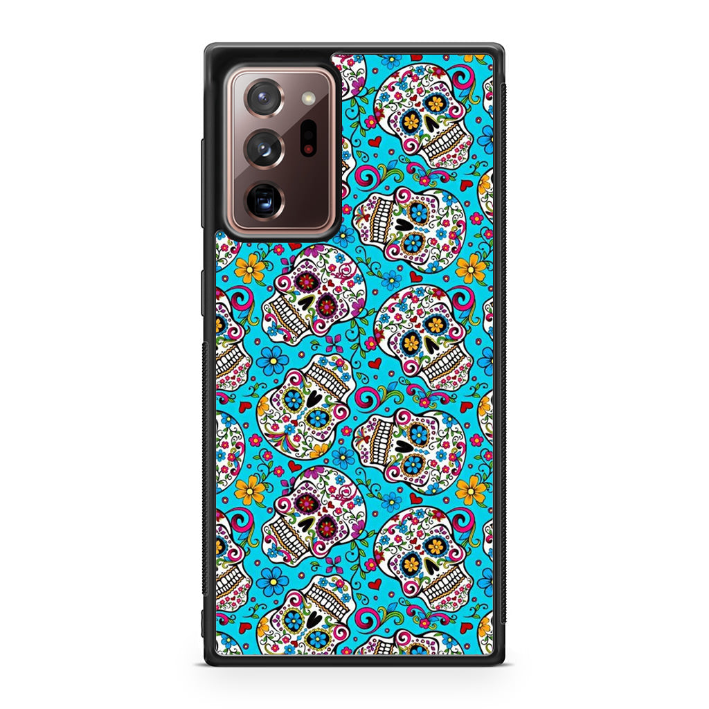 Skull Floral Sugar Galaxy Note 20 Ultra Case